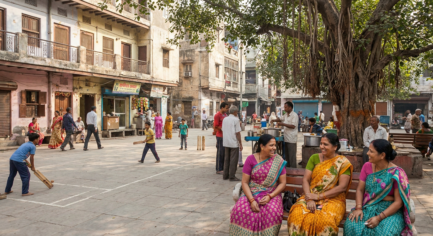 Monsoon Rains Push Delhi Diners Toward Covered Markets, Traditional Foods